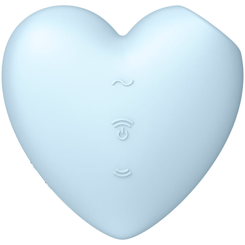 SATISFYER - CUTIE HEART AIR PULSE STIMULATOR & VIBRATOR PINK - 3
