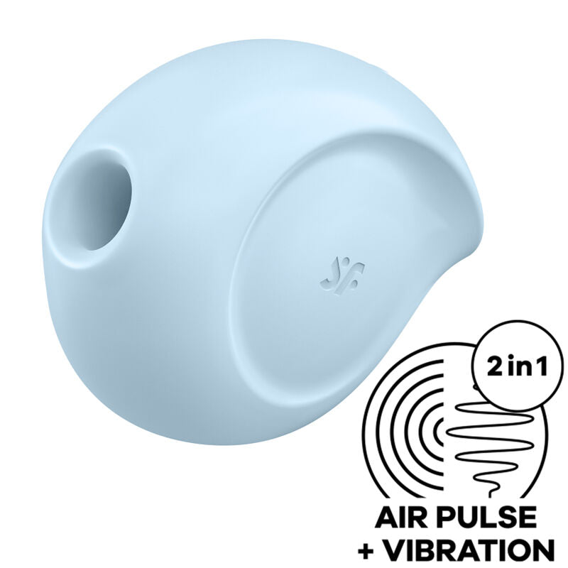SATISFYER - SUGAR RUSH AIR PULSE STIMULATOR & VIBRATOR BLUE - BLUE - 8