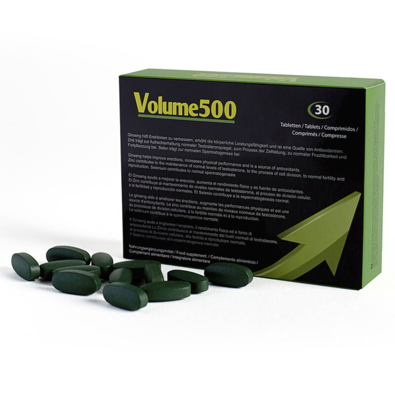 500 COSMETICS - VOLUME 500 AUMENTA LA QUANTITÀ E LA QUALITÀ DELLO SPERMA - Secretroomsexyshop