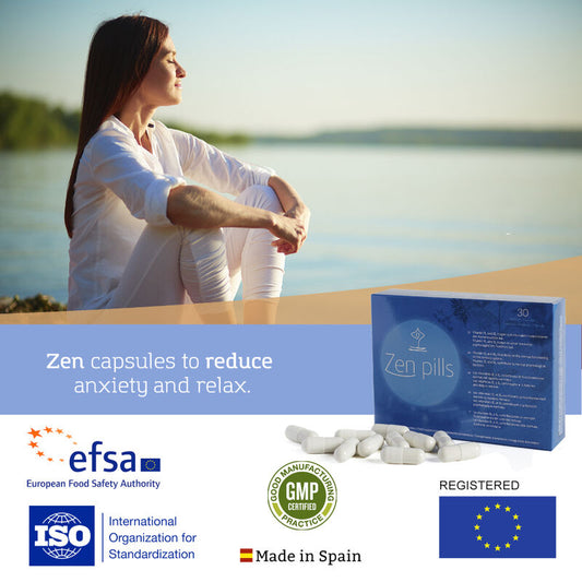 500 COSMETICS - ZEN PILLS CAPSULE PER RIDURRE L'ANSIA - Secretroomsexyshop