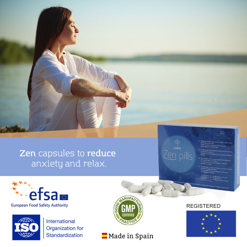 500 COSMETICS - ZEN PILLS CAPSULES TO REDUCE ANXIETY - 2