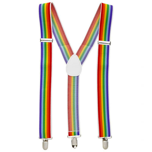PRIDE - LGBT FLAG SUSPENDERS - 1