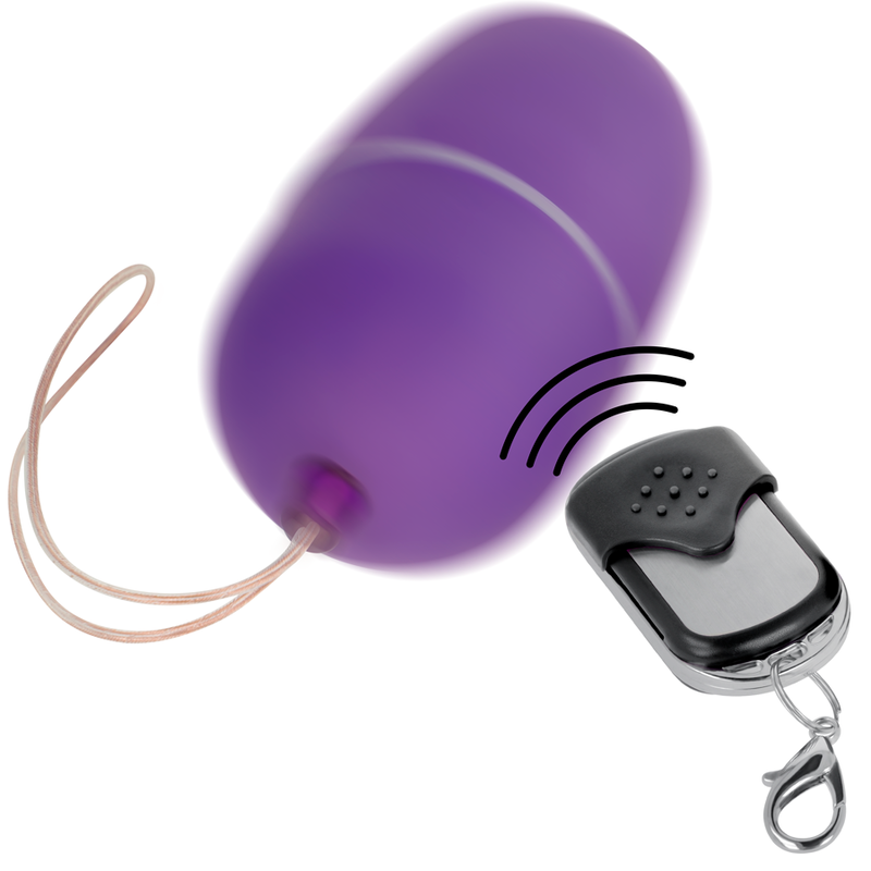 ONLINE - REMOTE CONTROL VIBRATING EGG M PURPLE - 2