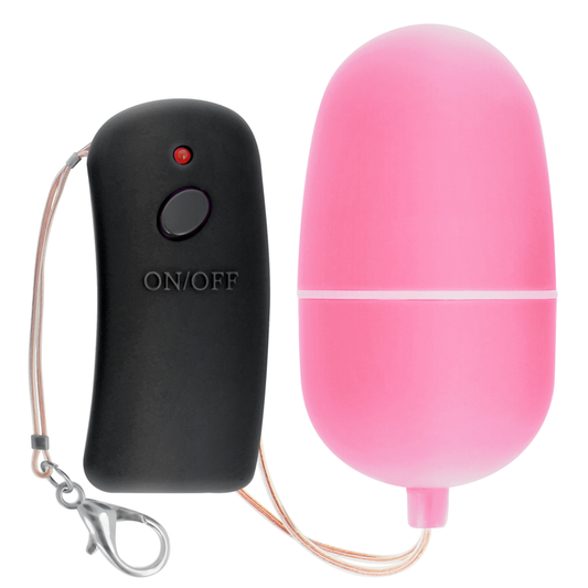 EN LIGNE - ŒUF VIBRANT TÉLÉCOMMANDÉ ROSE