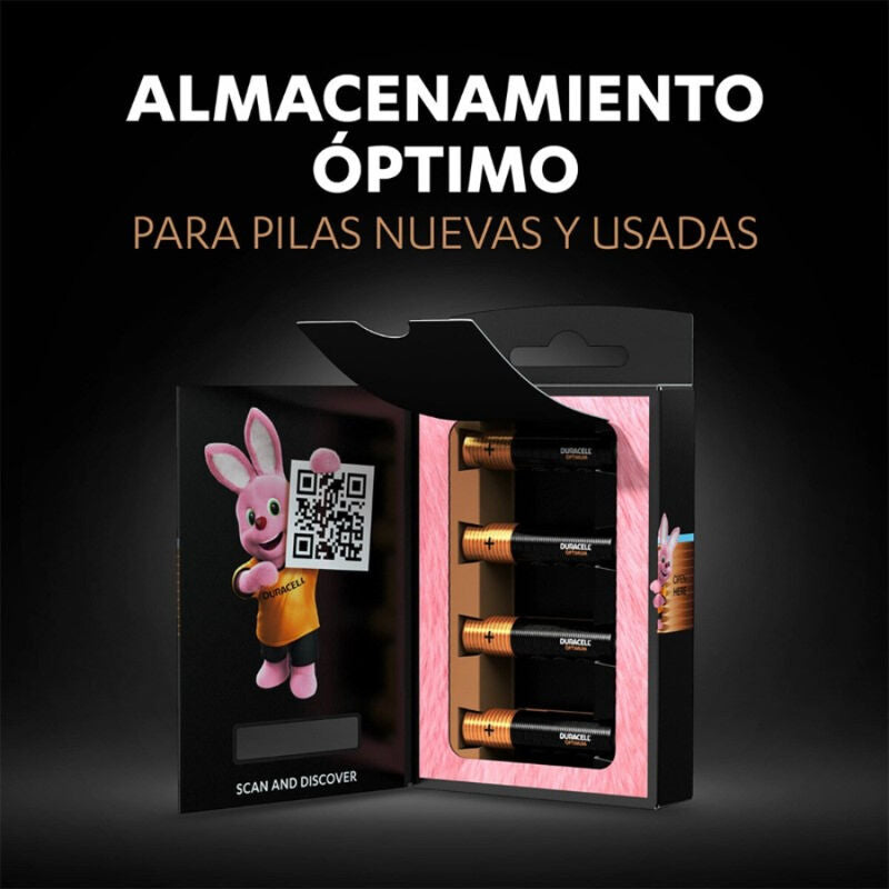 DURACELL - OPTIMUM 200 ALKALINE BATTERY AAA LR03 4 UNIT - 2