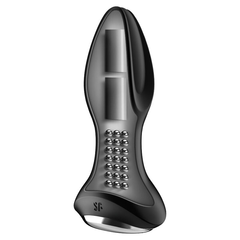 SATISFYER - ROTATOR PLUG 2+ VIBRATING PLUG APP RED - 4