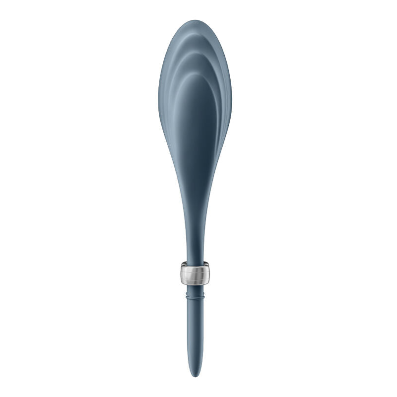 SATISFYER - DUELIST RING VIBRATOR GREY - GREY - 7