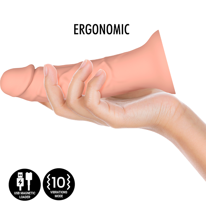 MYTHOLOGY - ASHER ORIGINAL DILDO M - VIBRATOR COMPATIBLE WITH WATCHME WIRELESS TECHNOLOGY - 4