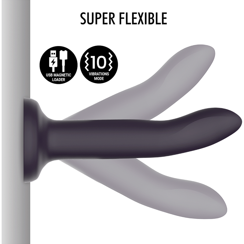 MYTHOLOGY - DUMAN MYSTIC DILDO M - VIBRATOR COMPATIBLE WITH WATCHME WIRELESS TECHNOLOGY - 3