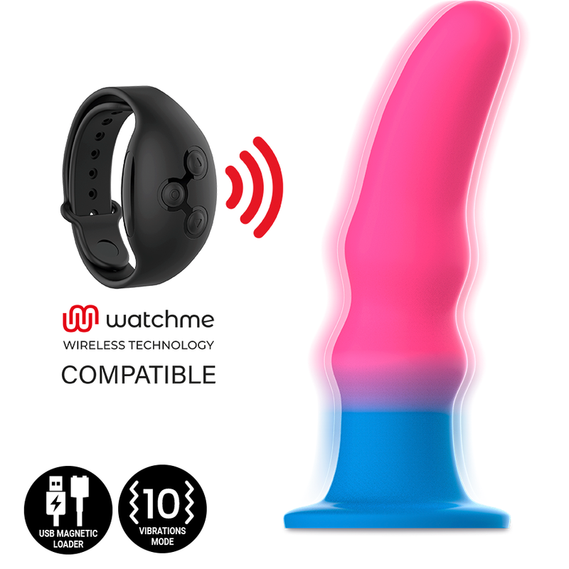 MYTHOLOGY - KUNO UTOPIA DILDO M - WIRELESS TECHNOLOGY COMPATIBLE VIBRATOR WATCHME