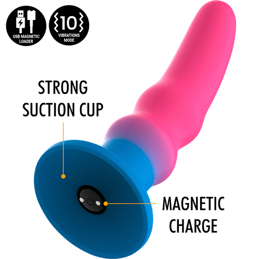 MYTHOLOGIE - KUNO UTOPIA DILDO M - VIBRATEUR COMPATIBLE AVEC LA TECHNOLOGIE SANS FIL WATCHME