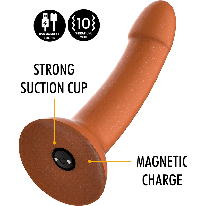 MYTHOLOGY - RUNE ROYAL DILDO M - VIBRATOR WATCHME WIRELESS TECHNOLOGY COMPATIBLE - 8