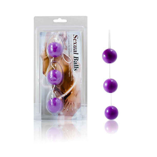 BAILE - STRISCIA SFERE ANALI IN ABS LILLA - Secretroomsexyshop