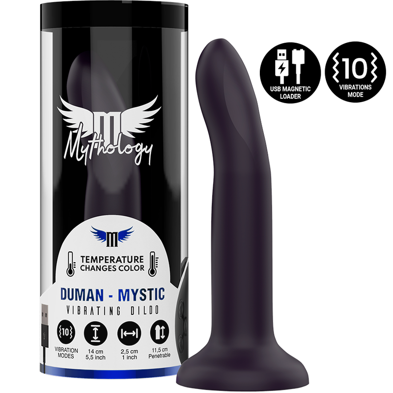 MYTHOLOGY DUMAN MYSTIC DILDO S - VIBRATOR WATCHME WIRELESS TECHNOLOGY COMPATIBLE - 3