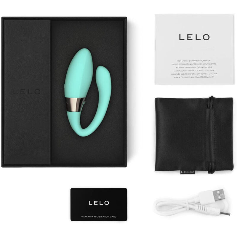 LELO - TIANI HARMONY AQUA GREEN COUPLE MASSAGER - 2
