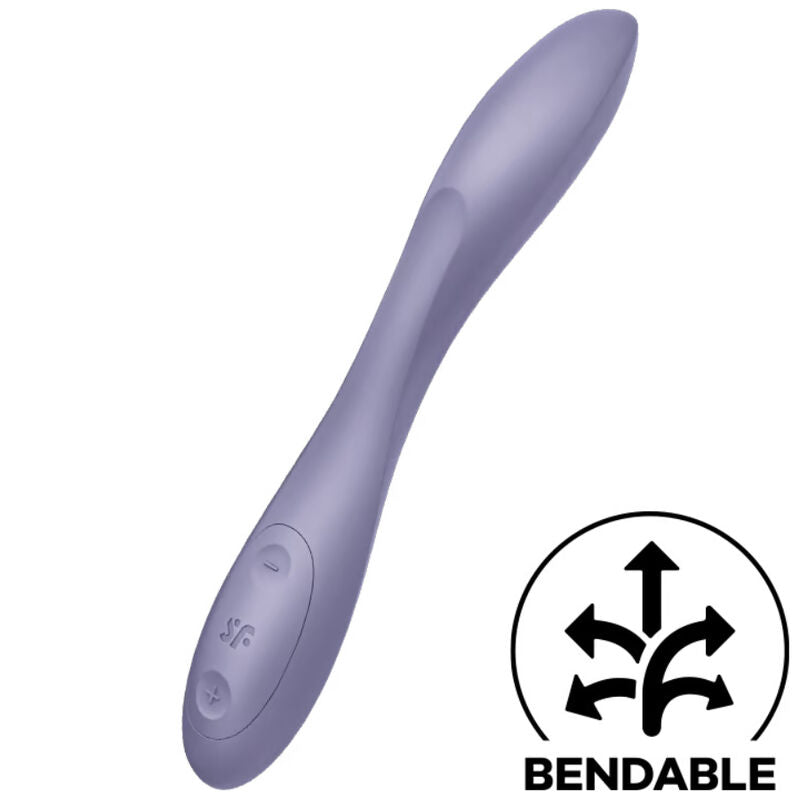 SATISFYER - G-SPOT FLEX 2 MULTI VIBRATOR PURPLE - 4
