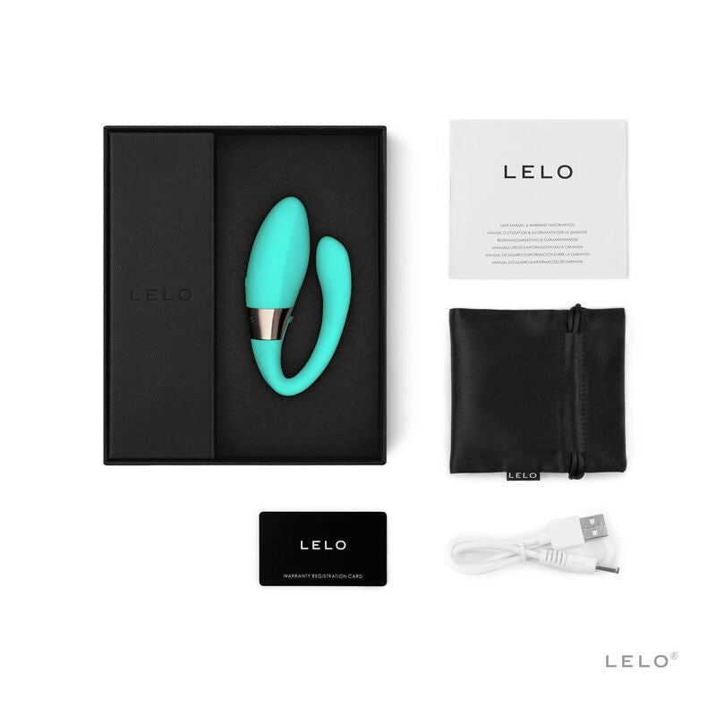 LELO - TIANI HARMONY AQUA GREEN COUPLE MASSAGER - 9