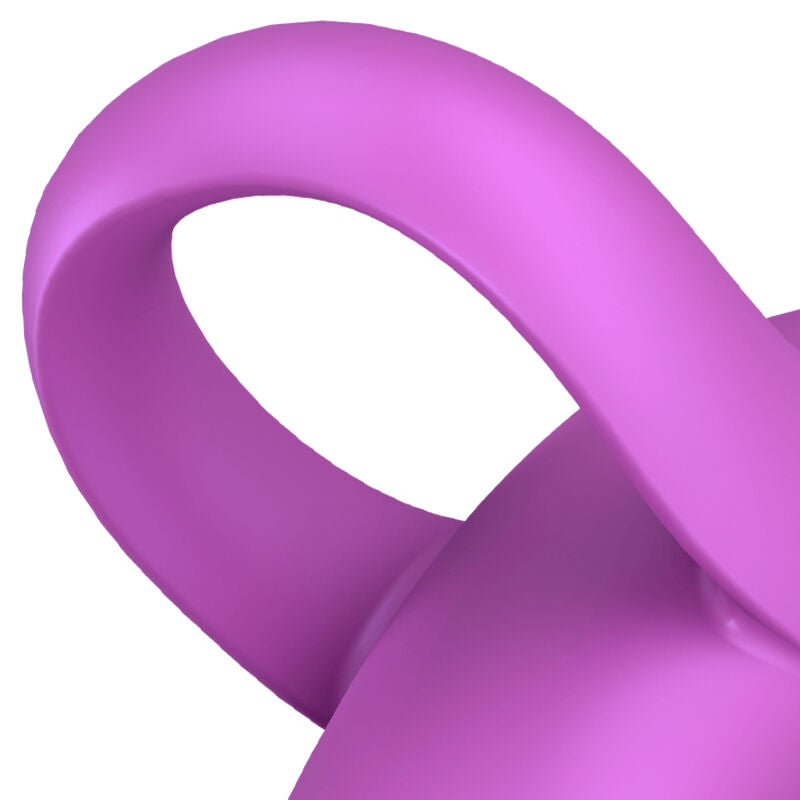 SATISFYER - BOLD LOVER FINGER VIBRATOR PINK - WHITE - 6