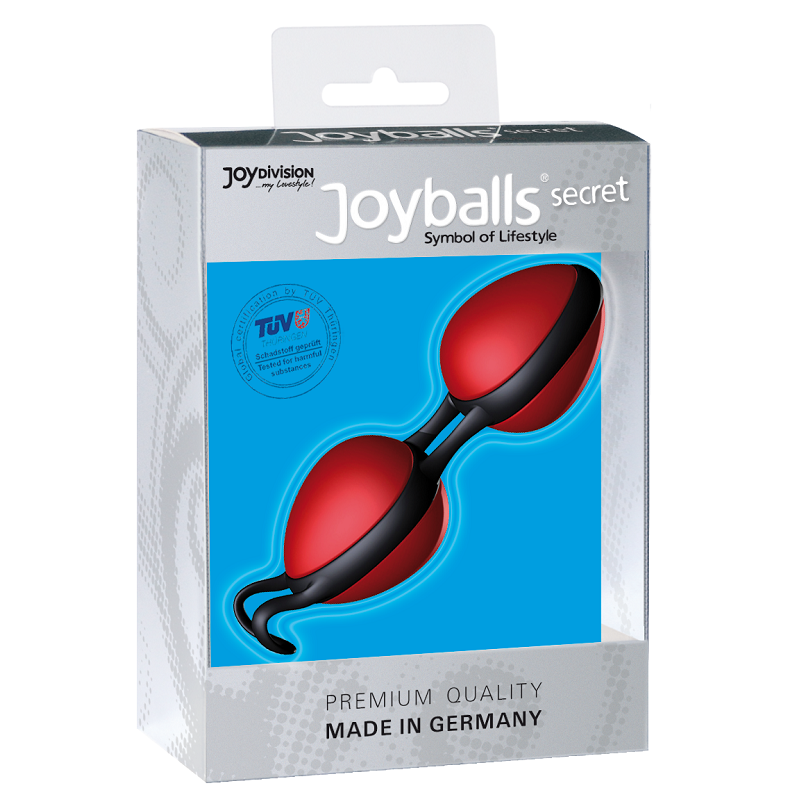 JOYDIVION JOYBALLS - SFERE CINESI SEGRETE NERE E ROSSE - Secretroomsexyshop