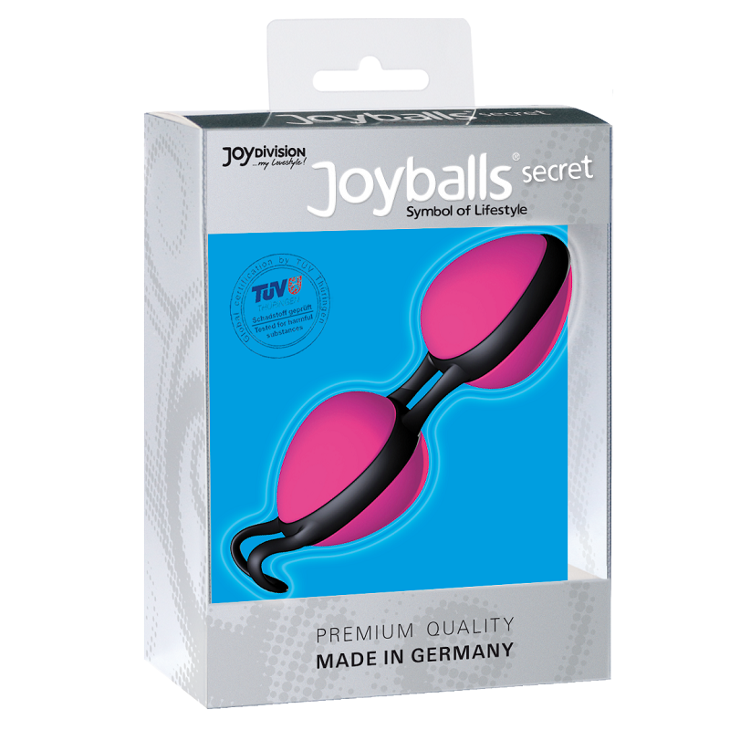 JOYDIVION JOYBALLS - SFERE CINESI SEGRETE NERE E ROSA - Secretroomsexyshop
