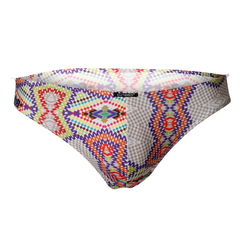 CUT4MEN - LOW RISE BRIEF AZTEC L - L / AZTEC - 10