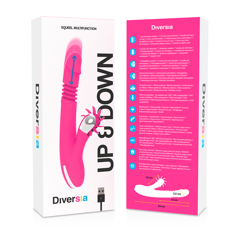 DIVERSIA - BUNNY UP & DOWN 24 CM - 8