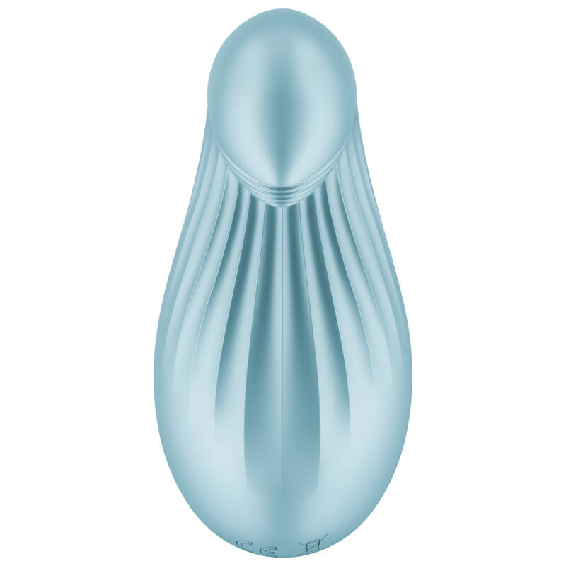 SATISFYER - DIPPING DELIGHT LAY-ON VIBRATOR RED - BLUE - 3