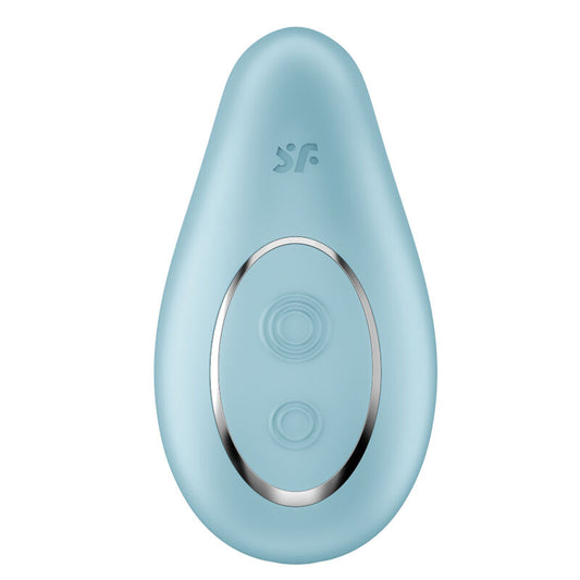 SATISFYER - VIBRATORE DA APPOGGIO DIPPING DELIGHT ROSSO