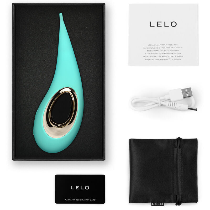 LELO - DOT CLITORIS STIMULATOR - AQUA GREEN - 2