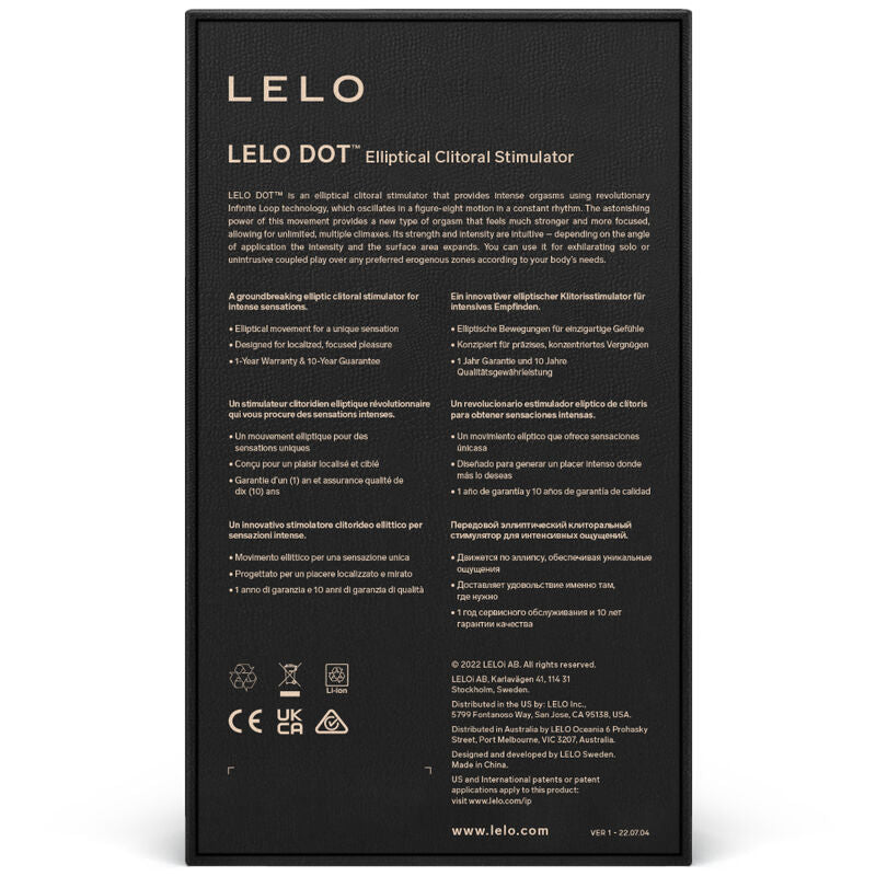 LELO - DOT CLITORIS STIMULATOR - LILAC - 3