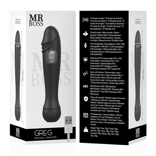 MR BOSS - STIMULATEUR PERSONNEL GREG
