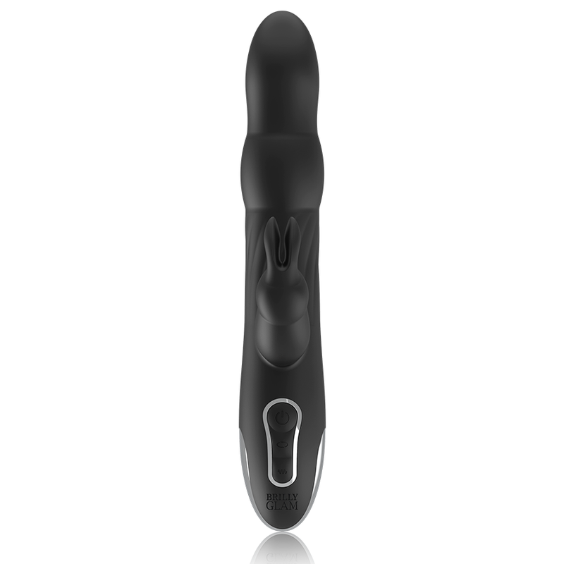 BRILLY GLAM- MOEBIUS RABBIT VIBRATOR & ROTATOR COMPATIBLE WITH WATCHME WIRELESS TECHNOLOGY - 7