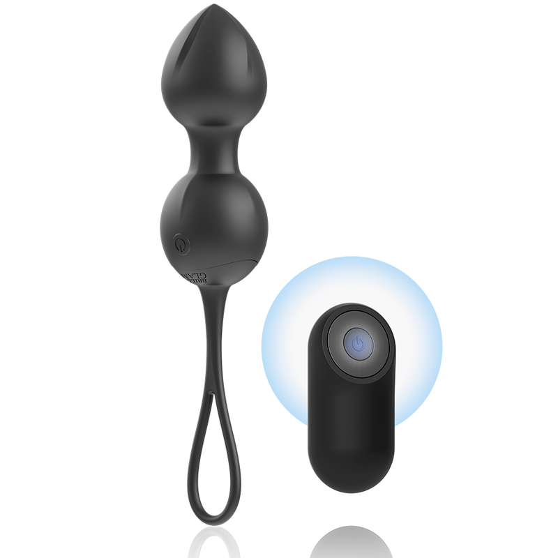 BRILLY GLAM - VIBRATING CONE BEADS REMOTE CONTROL