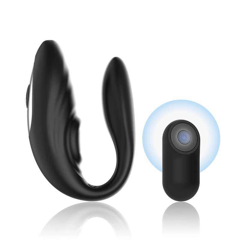 BRILLY GLAM - COUPLE PULSING & VIBRATING REMOTE CONTROL - 2