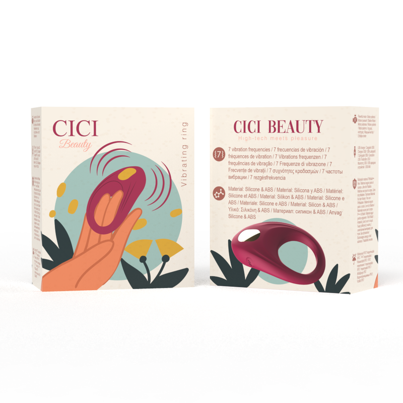 CICI BEAUTY - PREMIUM SILICONE VIBRATING RING - 7