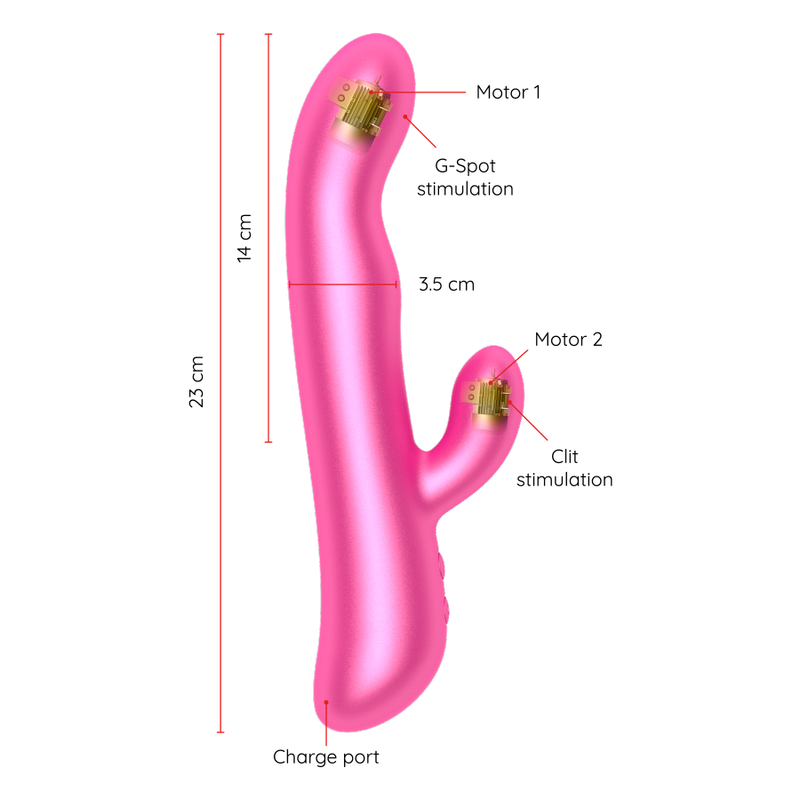 ONINDER - OSLO VIBRATION & ROTATION BLACK - FREE APP - 5