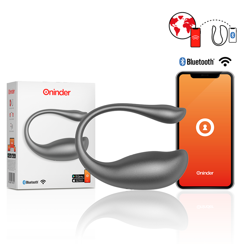 ONINDER - NAIROBI VIBRATING EGG BLACK - FREE APP - BLACK - 11