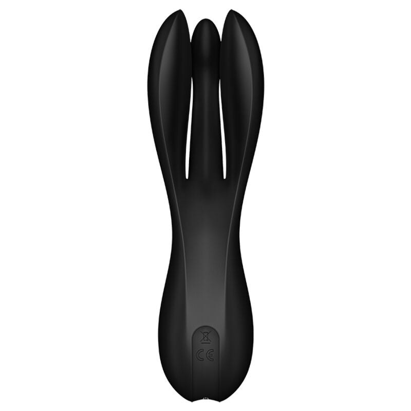 SATISFYER - THREESOME 2 VIBRATEUR NOIR