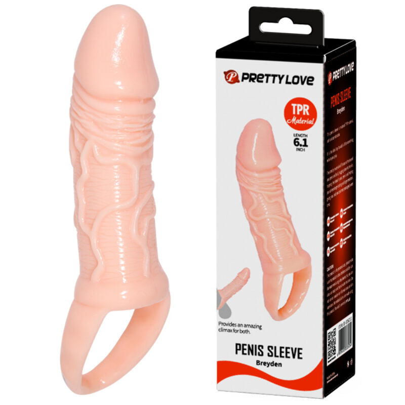 PRETTY LOVE - BREYDEN NATURAL PENIS SHEATH - 4