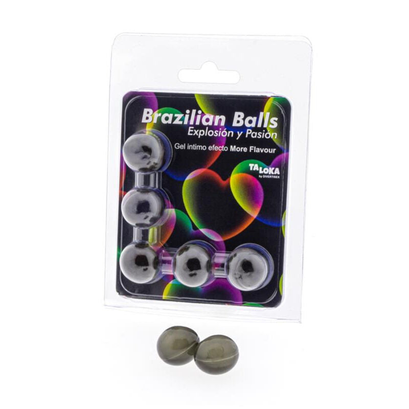 TALOKA - 5 BRAZILIAN BALLS MORE FLAVOUR EFFECT EXCITING GEL - 1