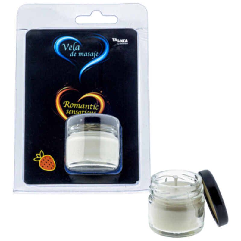 TALOKA - STRAWBERRY MASSAGE CANDLE - 1