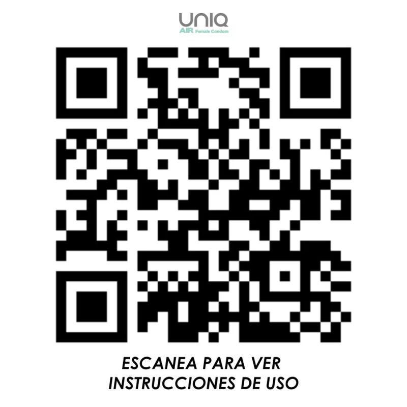 UNIQ - AIR LATEX FREE FEMALE CONDOM 3 UNITS - 2