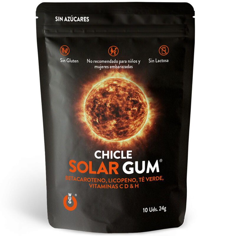 WUG GUM - SOLAR GUM SUN TANNING 10 UNITS - 1