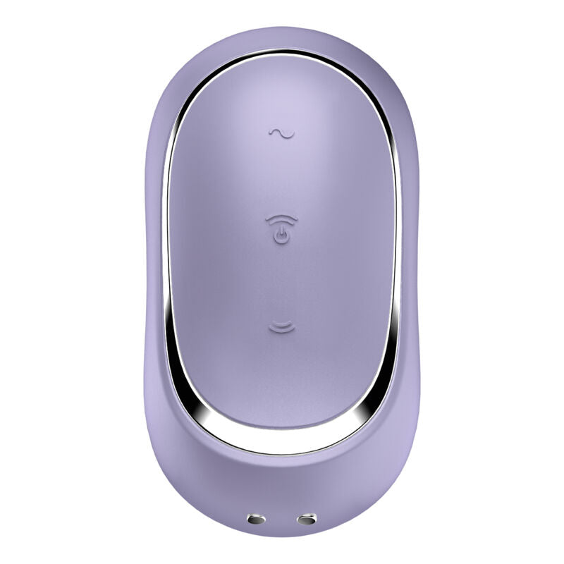 SATISFYER - PRO TO GO 2 DUAL STIMULATOR AND VIBRATOR GREEN