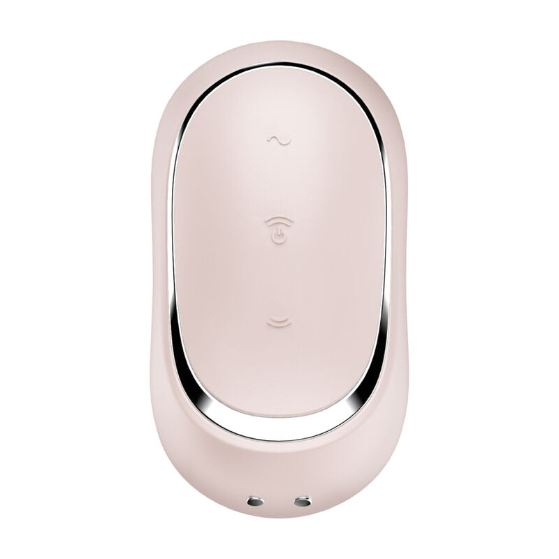 SATISFYER - PRO TO GO 2 DUAL STIMULATOR AND VIBRATOR GREEN