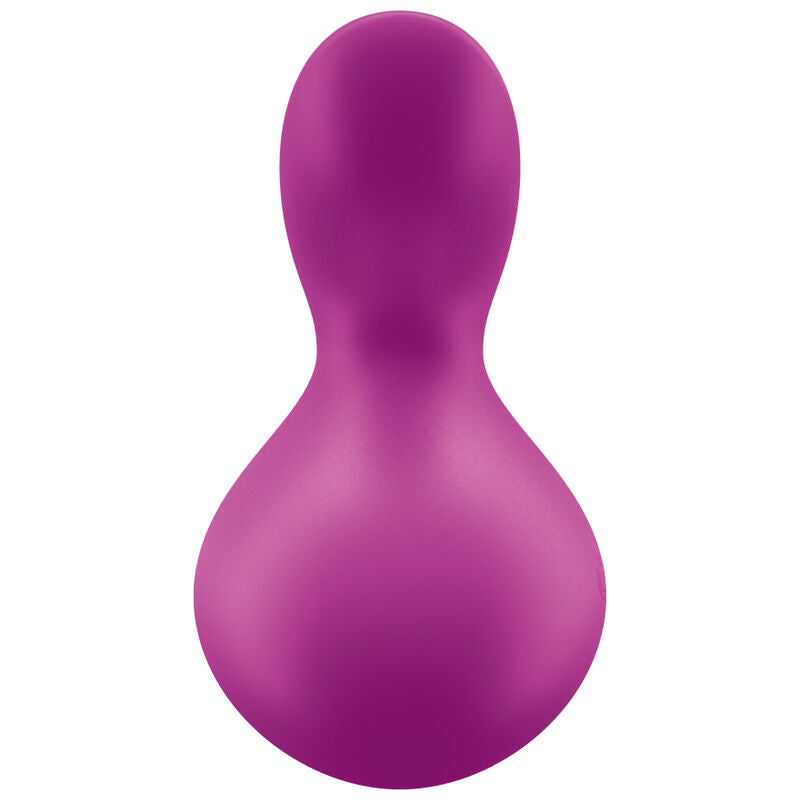 SATISFYER - VIVA LA VULVA 3 LAY-ON VIBRATOR GREEN - MORADO - 3