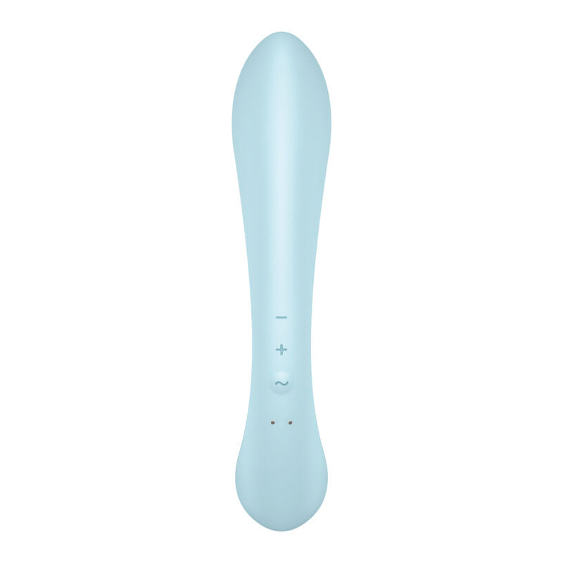 SATISFYER - TRIPLE OH HYBRID VIBRATION BLUE - PINK - 6