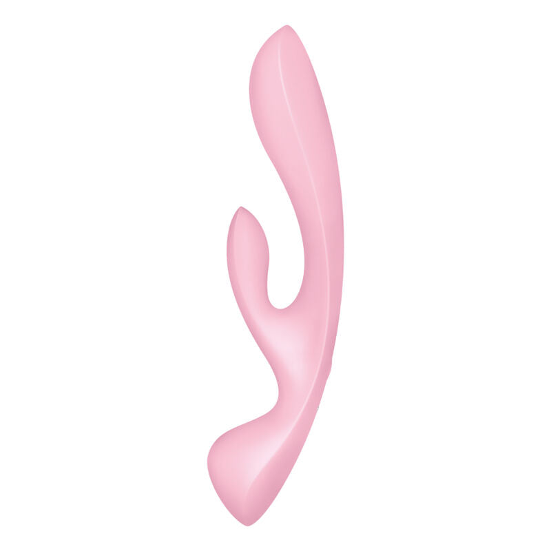 SATISFYER - TRIPLE OH HYBRID VIBRATION BLUE - 1