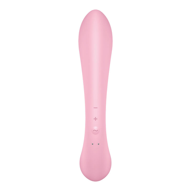 SATISFYER - TRIPLE OH HYBRID VIBRATION BLUE - 2