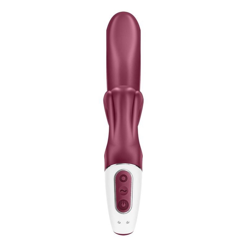 SATISFYER - LOVE ME RABBIT VIBRATION RED - BLUE - 7